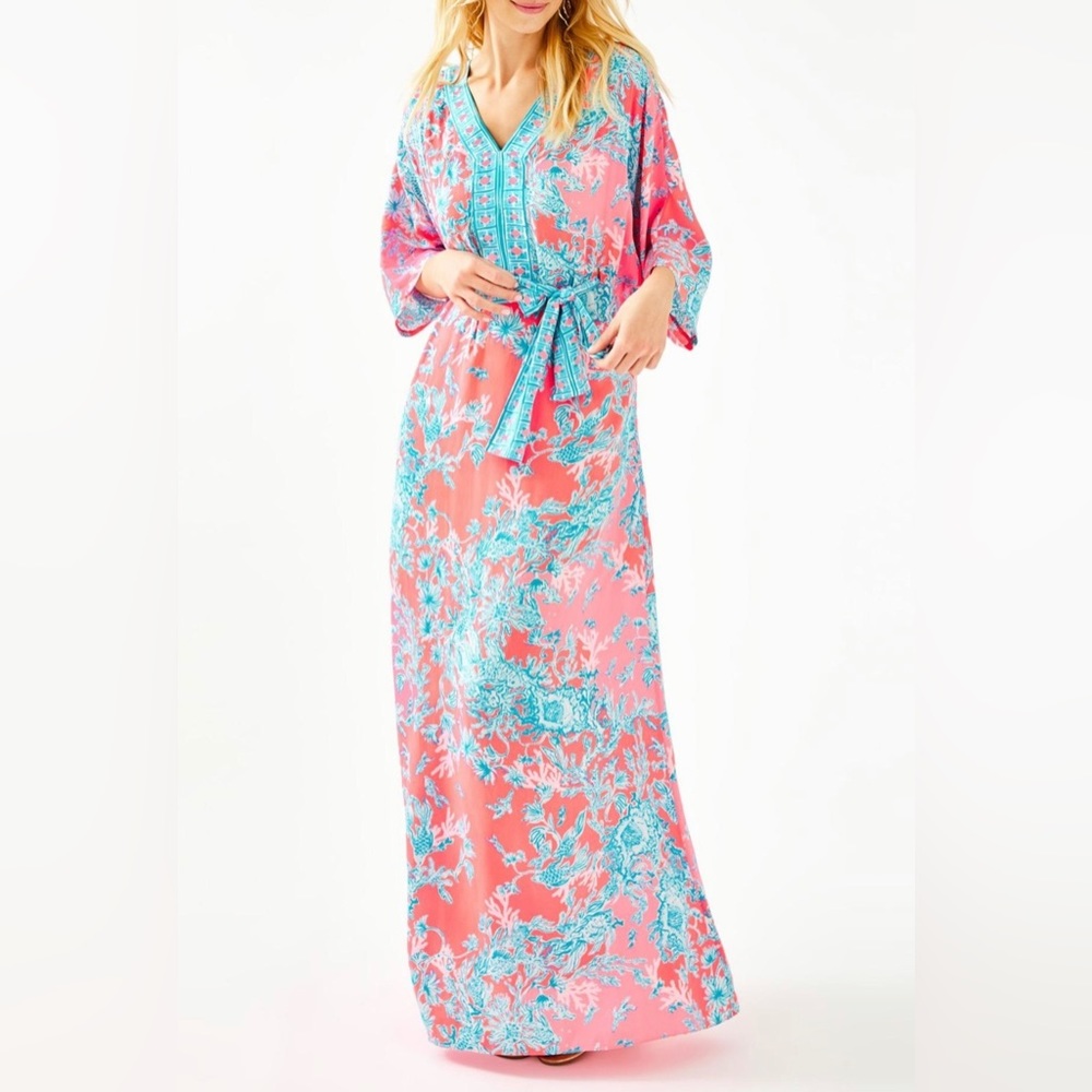 Lilly Pulitzer Carmynn Maxi Caftan